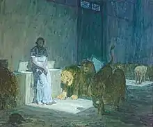 Daniel in the Lions' Den, 1907–1918