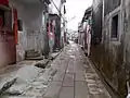 An alley within the fortress