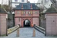 Brückenhaus and Wallbrücke seen from the North, Photo: Andreas Praefcke