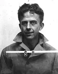 Mug shot with the inscription "S 11"