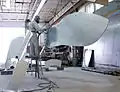 David Stromeyer applying primer