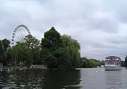 Deadwater Ait from downstream