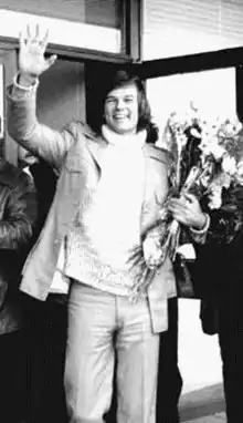 Dean Reed in East Berlin, GDR, November 19, 1978