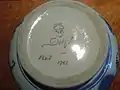 Trademark of Delft Blue item