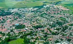 Aerial view of Den Burg