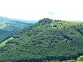 Mount Denjo from Mount Kitanomimi (08/2009)