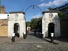 The Main Gate to the Victualling Yard