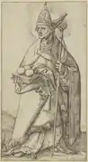 Three golden balls as attributes of Saint Nicholas of Myra