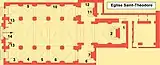 Map of the church