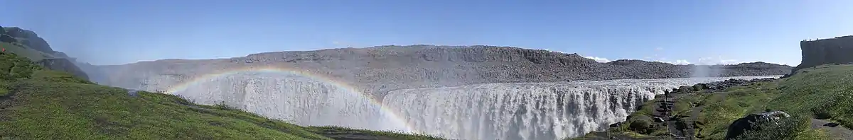 Panorama of Dettifoss