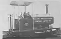 Steam locomotive built by Dick, Kerr & Co.
