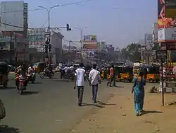 The Busy Main Road of Dilshukhnagar