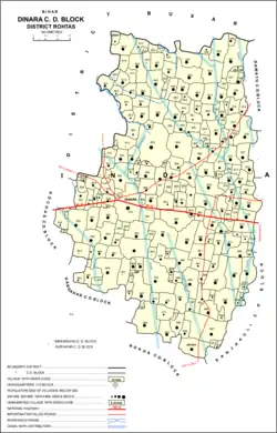 Location of Dinara