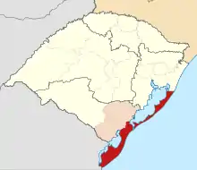 Jurisdiction of the diocese. Metropolitan archdiocese in pink.