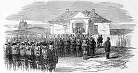 Distribution of the Medjidie, after the Battle of Cetate, 1854