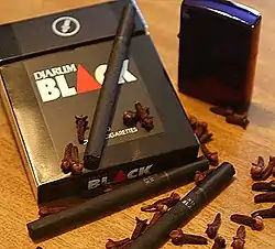 Kretek, clove cigarette popular in Indonesia