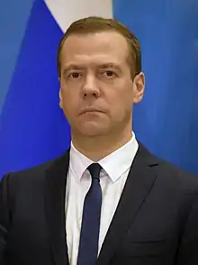 Dmitry Medvedevserved 2012–2020Born  (1965-09-14) 14 September 1965 (age&nbsp;57)
