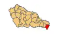 Location within Međimurje County