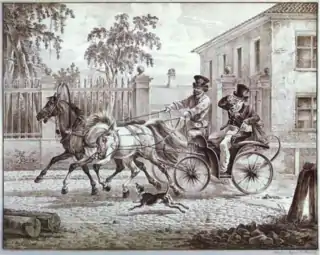 Early 19th Century depiction by Aleksander Orłowski.