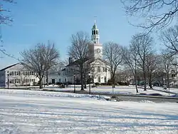 Downtown Reading in the snow