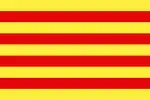 Flag of Pyrénées-Orientales