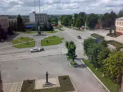 Dunaivtsi city center