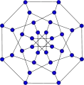 Alternative drawing of the Dyck graph.