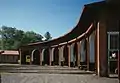 Roundhouse with outdoor turntable in Pennsylvania, USA