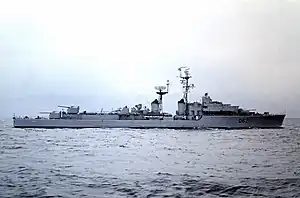 The fleet escort destroyer Surcouf (1953–1972)