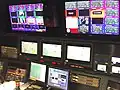 One of ESPN's digital master control rooms, MCR-D1, in Bristol, Connecticut.