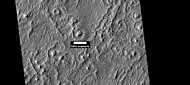 Circular structures on floor of Schiaparelli Crater, as seen by HiRISE under HiWish program
