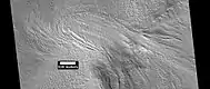 Glacier, as seen by HiRISE under HiWish program