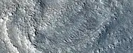 Close, color view of flow, as seen by HiRISE under HiWish program