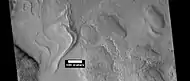 Flow, as seen by HiRISE under HiWish program