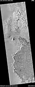 Lava flow,  as seen by HiRISE under HiWish program