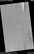 Channel network, as seen by HiRISE under HiWish program
