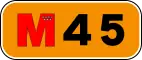 Autopista M-45 shield}}