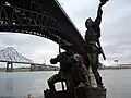 Lewis and Clark's Voyage of Discovery began near the Eads Bridge