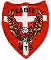 "E" Flight badge 1981. Eagle Flight was the Ground Training School (GTS)