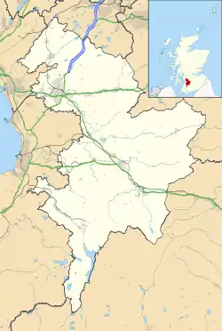 Muirkirk is located in East Ayrshire