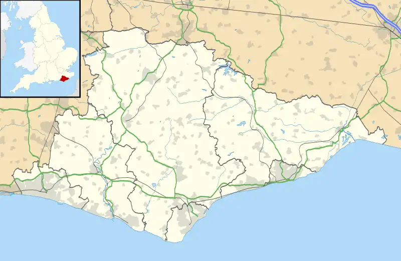 Lewes is located in East Sussex