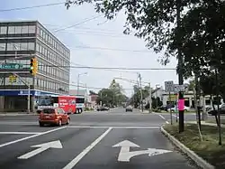 Downtown Eatontown at Main Street (Route 35) and Broad Street (Route 71/CR 537)