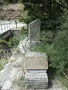 Stele commemorating the passage of the Foreign Legion