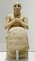 Statue of Ebih-Il, recovered from Mari (ED IIIb)
