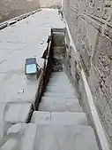 Nilometer for measuring height of Nile River