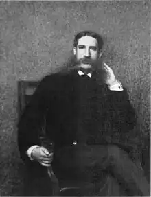 Portrait of Edward H. Coates. Robert Vonnoh, 1893, oil on canvas, 50⅛ × 40⅛&nbsp;in (128 × 103&nbsp;cm), Pennsylvania Academy of the Fine Arts