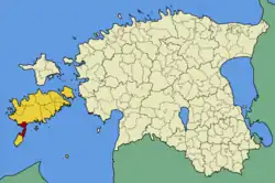 Salme Parish within Saare County.