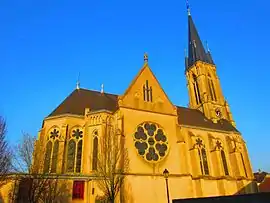 The church in Basse-Ham