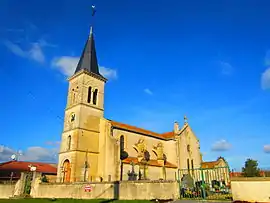 The church in Boinville-en-Woëvre