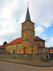The church in Burtoncourt